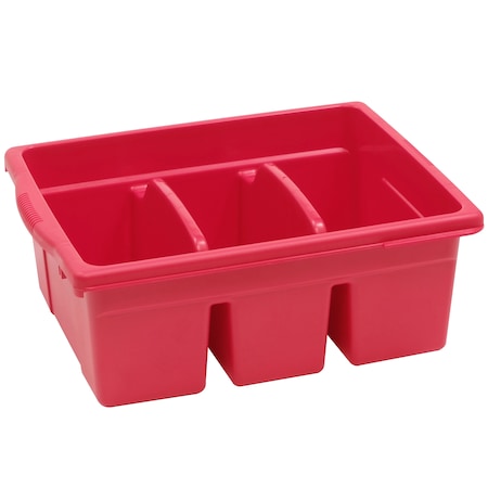 Copernicus Leveled Reading Large Divided Book Tub, Red CEP-CC4069-R